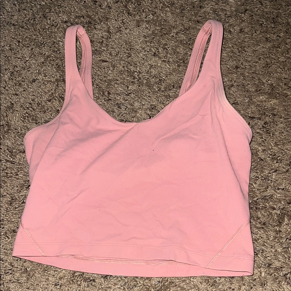 Pink align tank  Top
